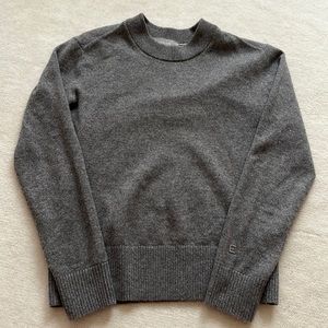Everlane Gray Crew Neck Sweater